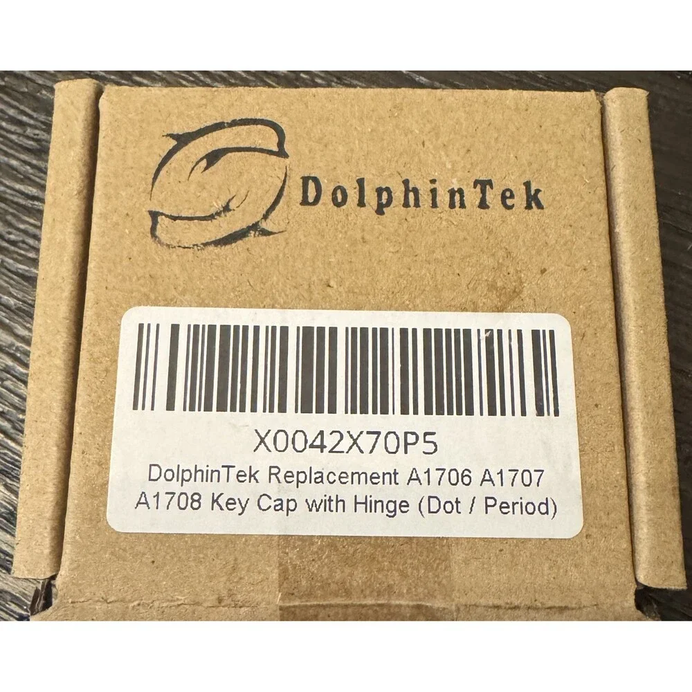 DolphinTek Replacement A1706, 07, 08 Key Cap & Hinge Dot/Period